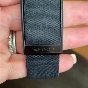 Whoop fitness band with charger